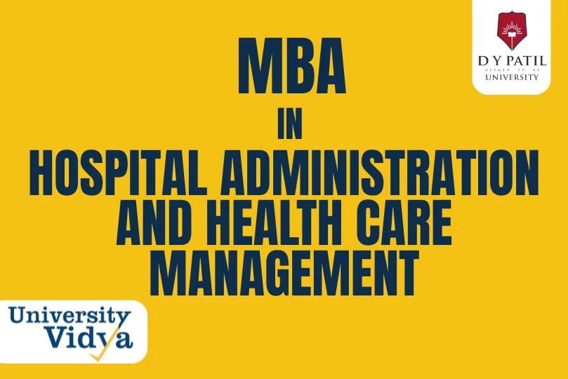 Online MBA in Hospital Administration and Health Care Management